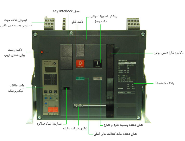 کلید اتوماتیک هوایی اشنایدر