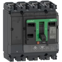 کلید اتوماتیک 4 پل 100 آمپر اشنایدر C10F6TM100