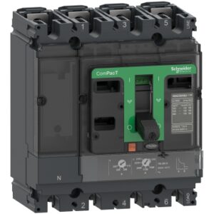 کلید اتوماتیک 4 پل 100 آمپر اشنایدر C10F6TM100